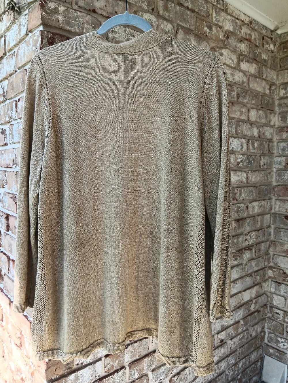 Talbots Linen Cardigan